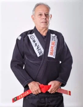 Edison Leandro da Silva faixa vermelha de Jiu Jitsu