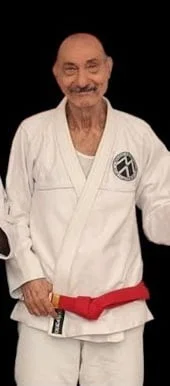 Pierino de Angelis faixa vermelha de Jiu Jitsu