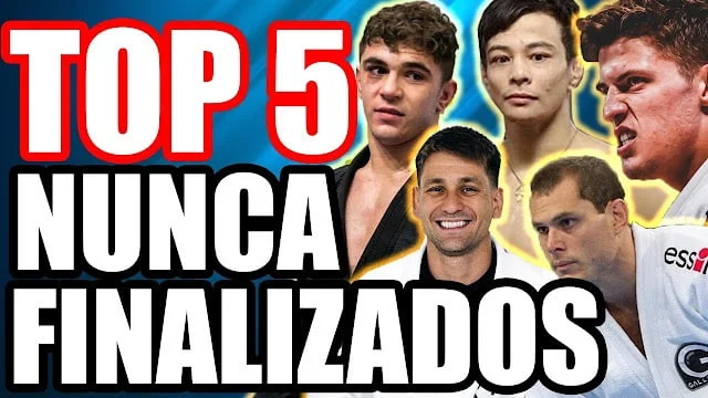 TOP 5 LUTADORES DE JIU JITSU QUE NUNCA FORAM FINALIZADOS