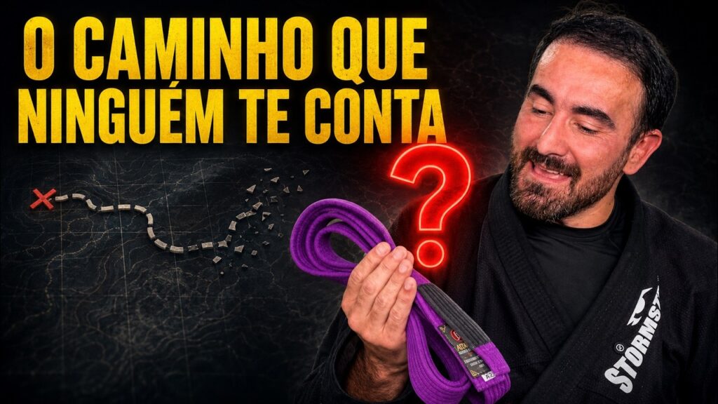 Por que 84% dos faixas azuis empacam antes da roxa no Jiu Jitsu