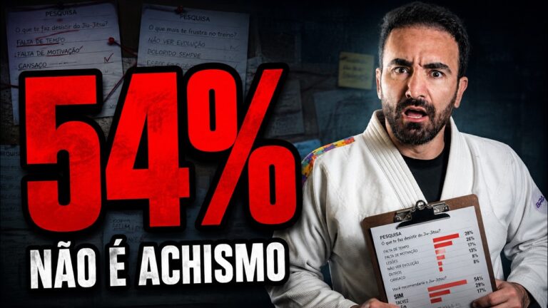 Por que tantos faixas azuis desistem do Jiu Jitsu? Entrevistei 91 pra descobrir