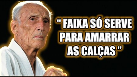 Por que Hélio Gracie usava faixa azul? A história por trás da escolha