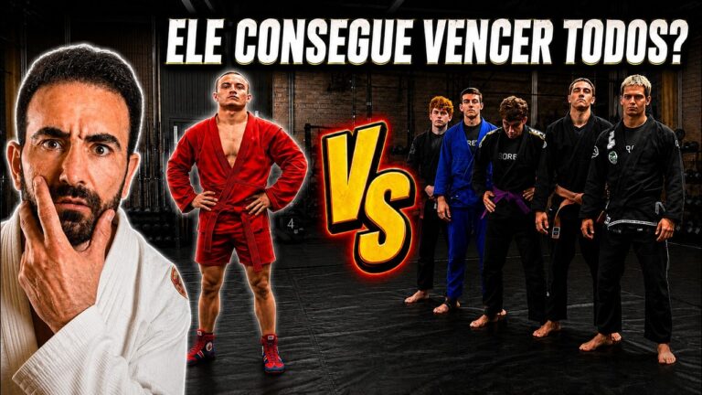 Sambo vs Jiu Jitsu: um sambista contra as 5 faixas, quem sai por cima?