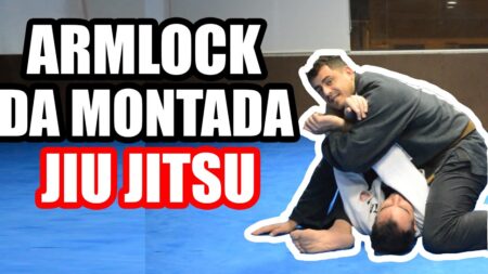 Jiu Jitsu Arm Lock da Montada