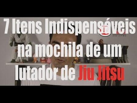 7 Itens indispensáveis na mochila de um lutador de jiu jitsu