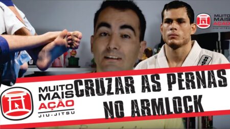 Jiu Jitsu Devemos cruzar as pernas no ArmLock?