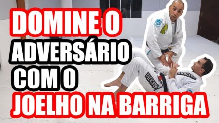 Como colocar o joelho na barriga no jiu jitsu