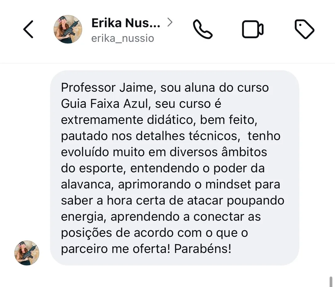 Tenho evoluído muito em diversos âmbitos do esporte